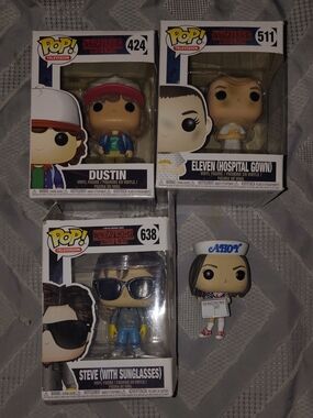 Funko Pop Stranger Things Bundle Of 4